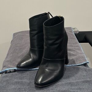 J. Crew Elegant Black Ankle Boots